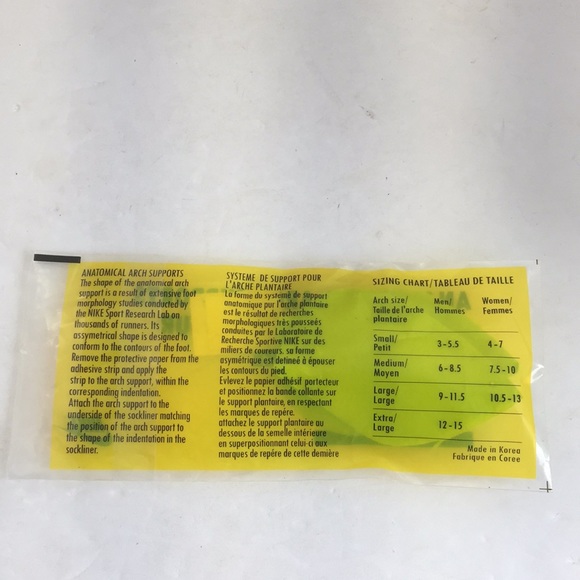 Nike anatomical arch supports ( small / medium) - Picture 2 of 4